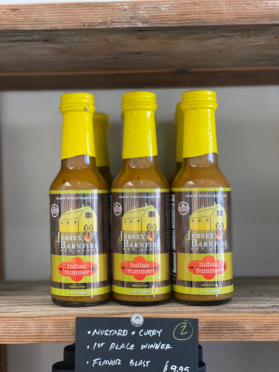 Jersey Barnfire Indian Summer Hot Sauce