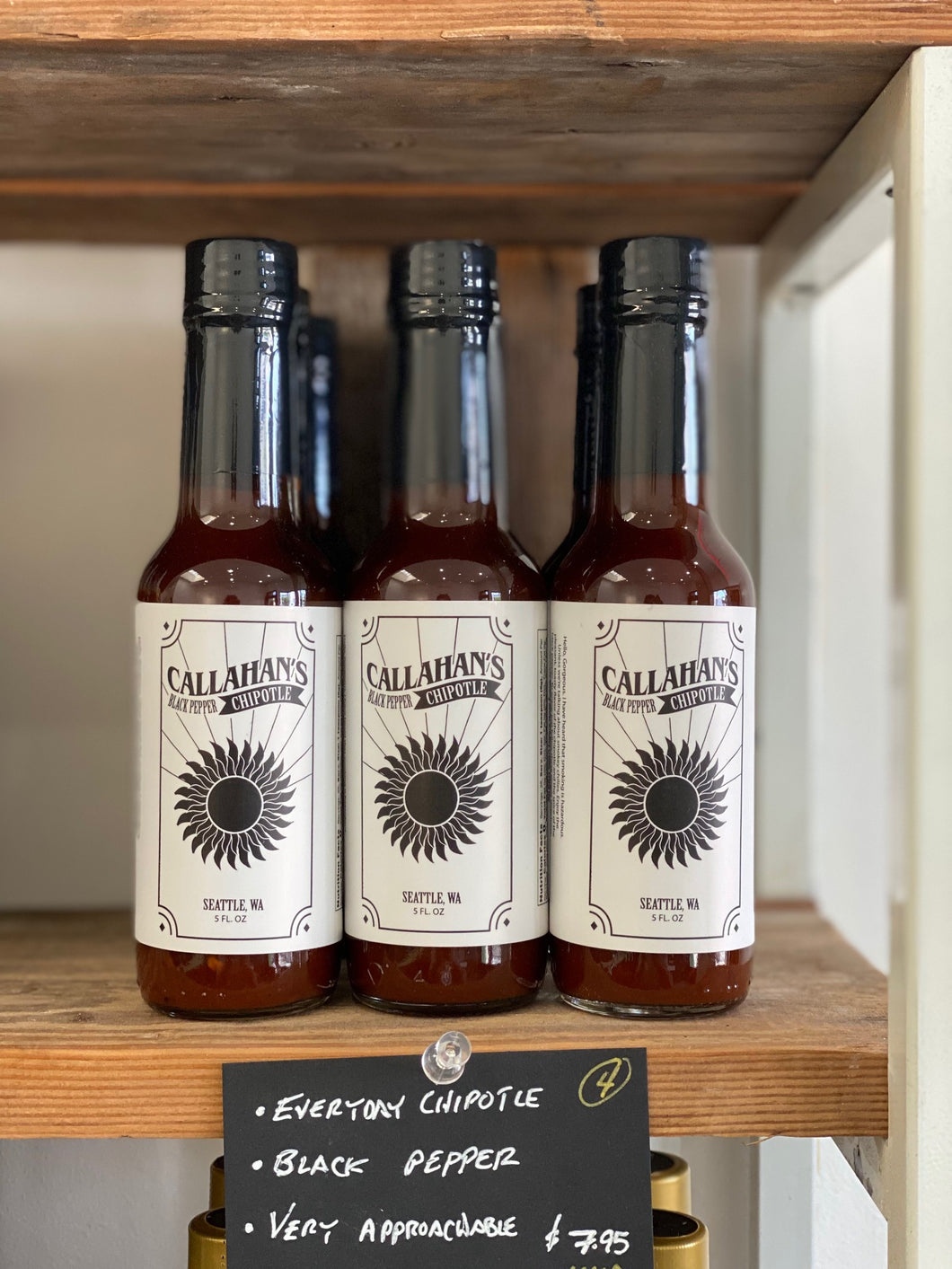 Callahan's Black Pepper Chipotle Hot Sauce