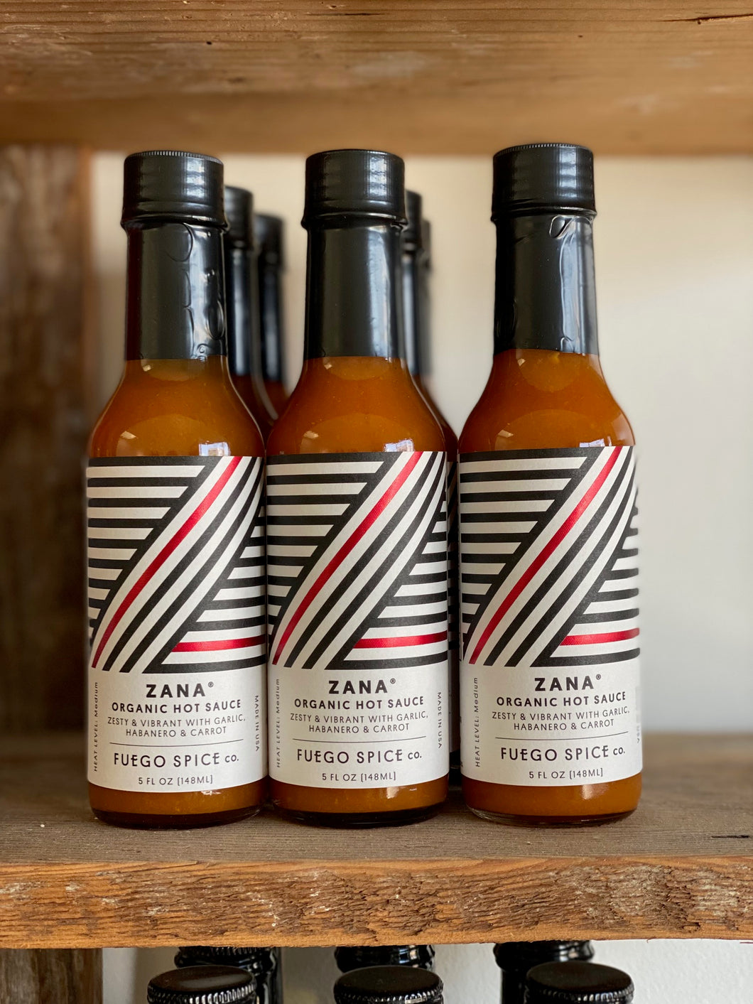 ZANA Organic Habanero Hot Sauce