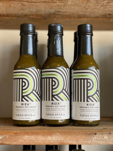 RIZA Organic Ghost Pepper Verde Hot Sauce