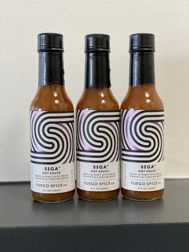 SEGA Smoked Onion Pineapple Reaper Hot Sauce