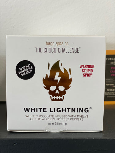 The Choco Challenge - White Lightning